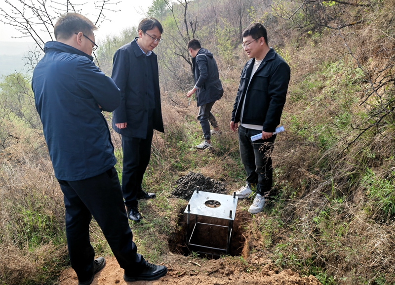 我公司承擔(dān)的咸陽市四縣（市）2022年地質(zhì)災(zāi)害普適性監(jiān)測預(yù)警項目監(jiān)測設(shè)備順利上線